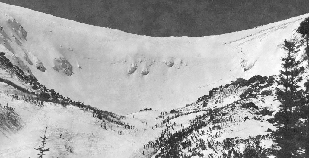 Skiing Tuckerman Ravine